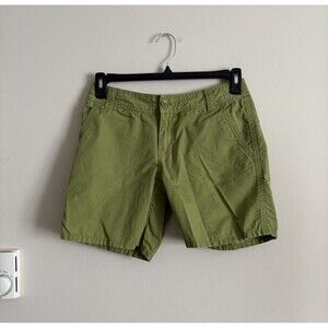 Tommy Bahama Womens Shorts Size Small 4 Green Cotton‎ Coastal Tropical Beach
